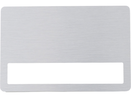 Изображение №1 | Магнитный металлический бейдж (серебристый)