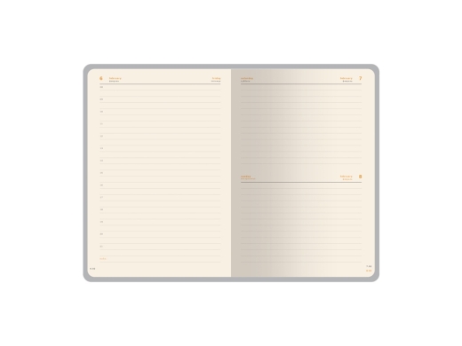 Изображение №11 | Ежедневник А5 датированный «Boston» на 2026 год (красный/серый)