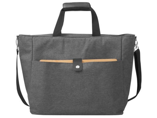 Изображение №13 | Набор для пикника Fabar сумка-холодильник и бамбуковый столик на ножках (серый, натуральный)