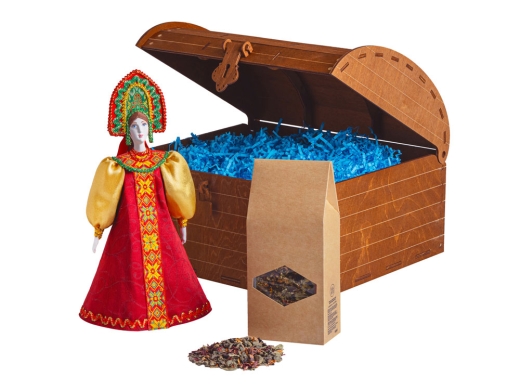 Изображение №5 | Подарочный набор: кукла фарфоровая, чай 