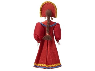 Изображение №11 | Подарочный набор: кукла фарфоровая, мёд с гецким орехом (красный)