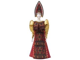 Изображение №12 | Подарочный набор: кукла фарфоровая, мёд с гецким орехом (красный)