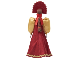 Изображение №17 | Подарочный набор: кукла фарфоровая, мёд с гецким орехом (красный)