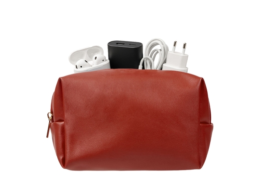 Изображение №1 | Органайзер для электроники и проводов «Enio» (красный)