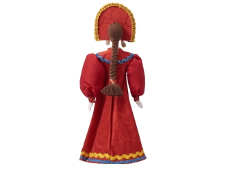 Изображение №11 | Подарочный набор: кукла фарфоровая, крем-мёд с лаймом и имбирем (красный)