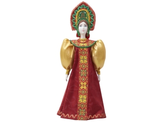 Изображение №26 | Подарочный набор: кукла фарфоровая, крем-мёд с лаймом и имбирем (красный)