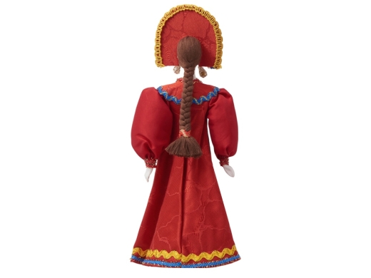 Изображение №11 | Подарочный набор: кукла фарфоровая, крем-мёд с лаймом и имбирем (красный)