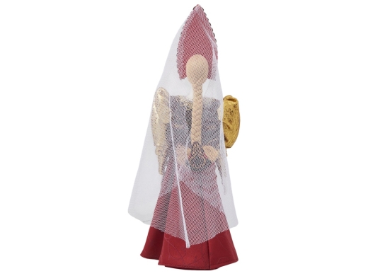 Изображение №14 | Подарочный набор: кукла фарфоровая, крем-мёд с лаймом и имбирем (красный)