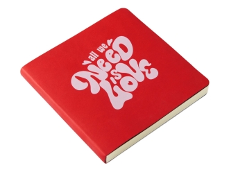 Изображение №2 | Ежедневник недатированный А5- «Megapolis Flex Quattro» с УФ-печатью (красный)