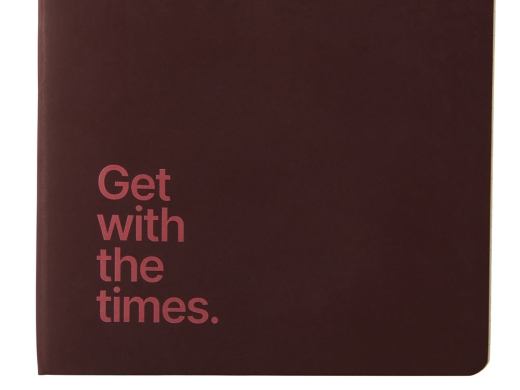 Изображение №2 | Ежедневник недатированный А5- «Megapolis Flex Quattro» с УФ-печатью (бордовый)