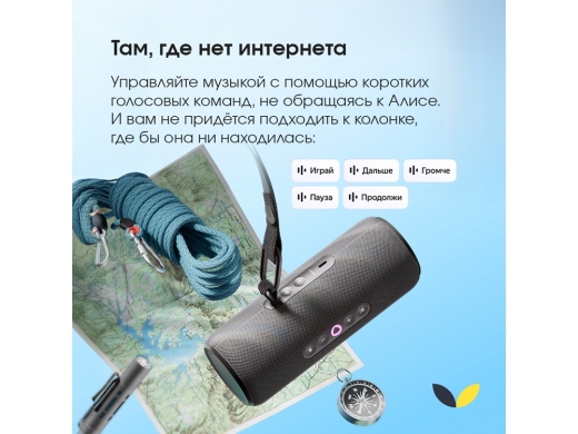 Изображение №5 | Умная колонка ЯНДЕКС Станция Стрит с Алисой (черный)