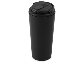 Изображение №1 | Термокружка с трубочкой «Moment Straw», 350 мл (черный)