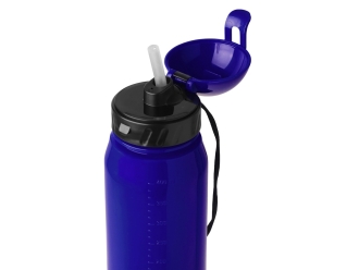 Изображение №4 | Бутылка для воды с трубочкой «Little», 400 мл (синий)