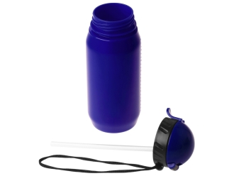 Изображение №5 | Бутылка для воды с трубочкой «Little», 400 мл (синий)