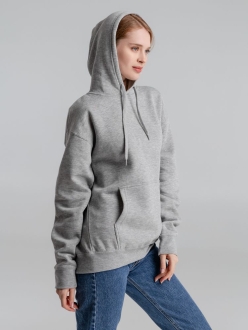 Изображение №9 | Толстовка с капюшоном Slam 320, серый меланж, размер XS