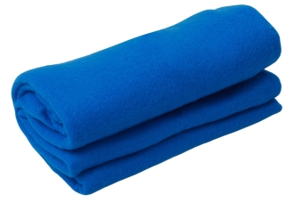 Изображение №5 | Подарочный набор: кукла фарфоровая, плед флисовый (синий)