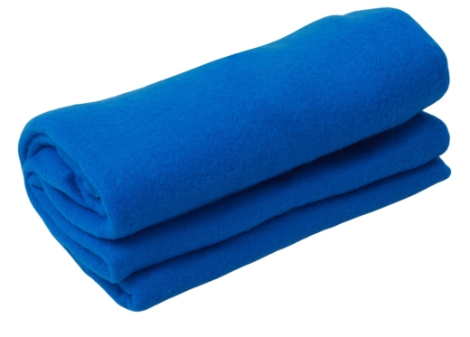 Изображение №5 | Подарочный набор: кукла фарфоровая, плед флисовый (синий)