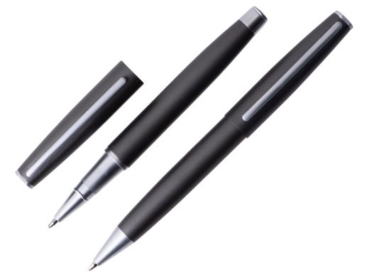 Изображение №2 | Подарочный набор ручек «Roosevelt»: шариковая и роллер (оружейная сталь)