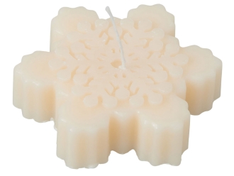 Изображение №1 | Свеча «Снежинка» (молочный)
