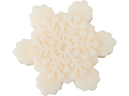 Изображение №2 | Свеча «Снежинка» (молочный)