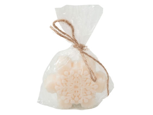 Изображение №6 | Свеча «Снежинка» (молочный)