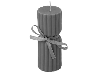 Изображение №10 | Набор свечей с гранями «Vela» (темно-серый, серый, белый)