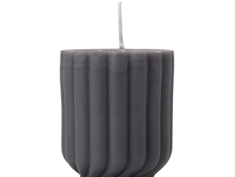 Изображение №18 | Набор свечей с гранями «Vela» (темно-серый, серый, белый)