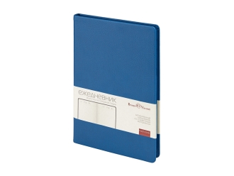 Изображение №1 | Ежедневник А5 датированный «Megapolis Nappa» на 2026 (синий)