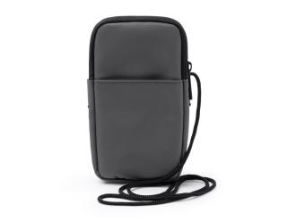 Изображение №1 | Сумка для мобильного телефона SEUL из экокожи (серый)