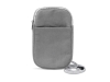 Изображение №1 | Сумка для мобильного телефона BUSNIX из вельветовой ткани (серый)