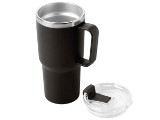 Изображение №2 | Термокружка «Кенчер» из нержавеющей стали и полипропилена, 500 мл (черный)