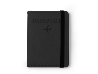 Изображение №1 | Обложка для паспорта MUNDI (черный)