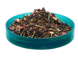 Изображение №6 | Чай черный с можжевельником и пихтой «С НОВЫМ ГОДОМ !» (бирюзовый/многоцвет)