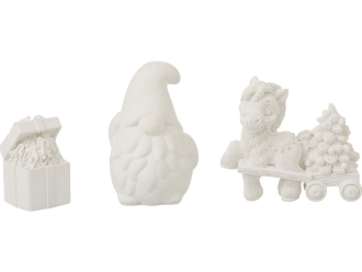 Изображение №2 | Набор для творчества из гипса «Winter Whinnies» (белый)