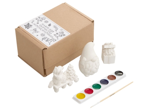Изображение №1 | Набор для творчества из гипса «Winter Whinnies» (белый)