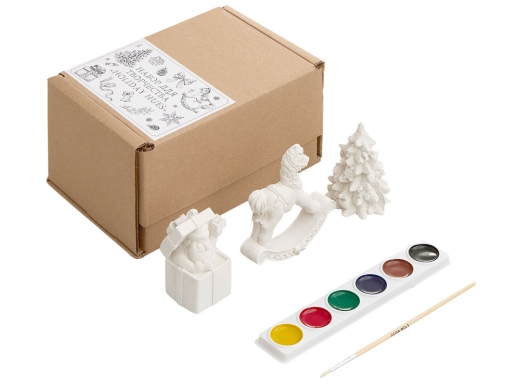 Изображение №1 | Набор для творчества из гипса «Holiday Hues» (белый)