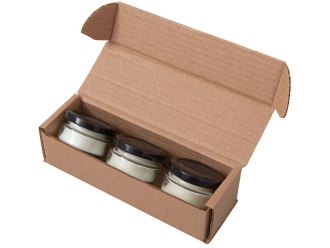 Изображение №3 | Набор свечей в баночках «The Comfort Keeper» (белый)