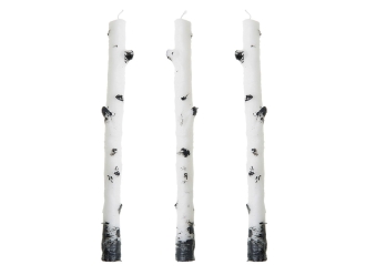 Изображение №1 | Набор свечей «Betulla» (белый, черный)