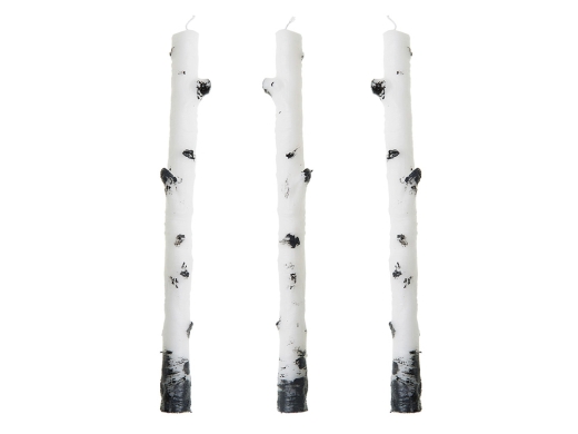 Изображение №1 | Набор свечей «Betulla» (белый, черный)