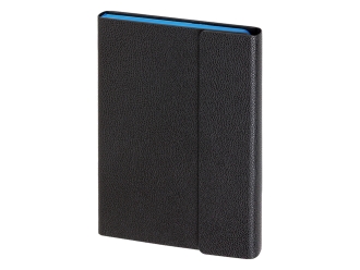 Изображение №1 | Ежедневник недатированный с магнитным клапаном А5 «Venezia» (черный)