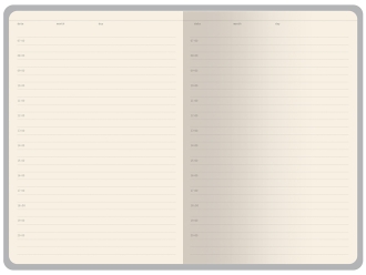 Изображение №5 | Ежедневник недатированный с магнитным клапаном А5 «Venezia» (черный)