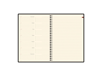 Изображение №2 | Еженедельник недатированный А5 «Concept» A5 (красный)