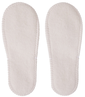 Изображение №5 | Тапочки для бани и сауны «Healing» (белый)