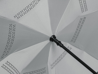 Изображение №5 | Зонт-трость наоборот «Inversa» (красный/серый)