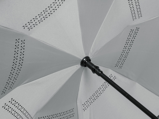 Изображение №5 | Зонт-трость наоборот «Inversa» (красный/серый)