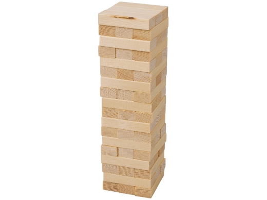 Изображение №2 | Настольная игра из дерева «Башня» в деревянной коробке (натуральный)