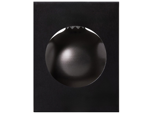 Изображение №3 | Стеклянный елочный шар «Frozi» (черный металлик)