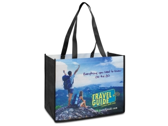 Изображение №1 | Сумка из нетканого материала PET с возможностью полноцветной печати (черный)