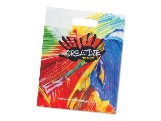 Изображение №2 | Сумка для выставок из нетканого материала PET с возможностью полноцветной печати (белый)