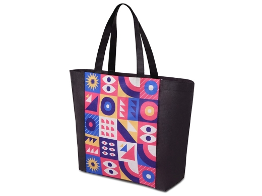 Изображение №3 | Сумка для шопинга с донной складкой и ручкой из нетканого PET материала (разноцветный)